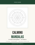 Calming Mandalas Coloring Book cover
