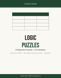 Logic Puzzle Book cover