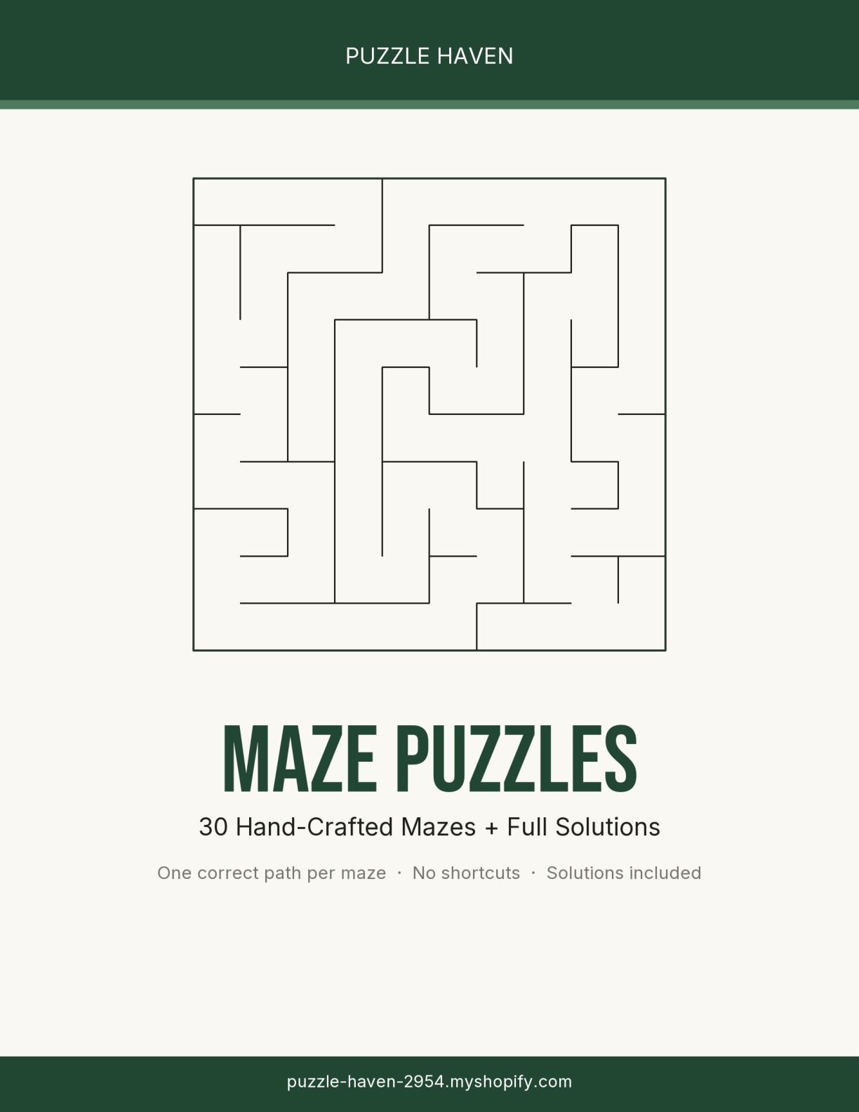 Maze Puzzle Book cover