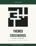 Themed Crossword Puzzle Book cover